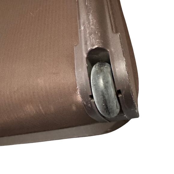 Hermes Vintage Suitcase Carry-On Acapulco Brown Rolling Bag Travel Luggage Rare - Picture 15 of 16